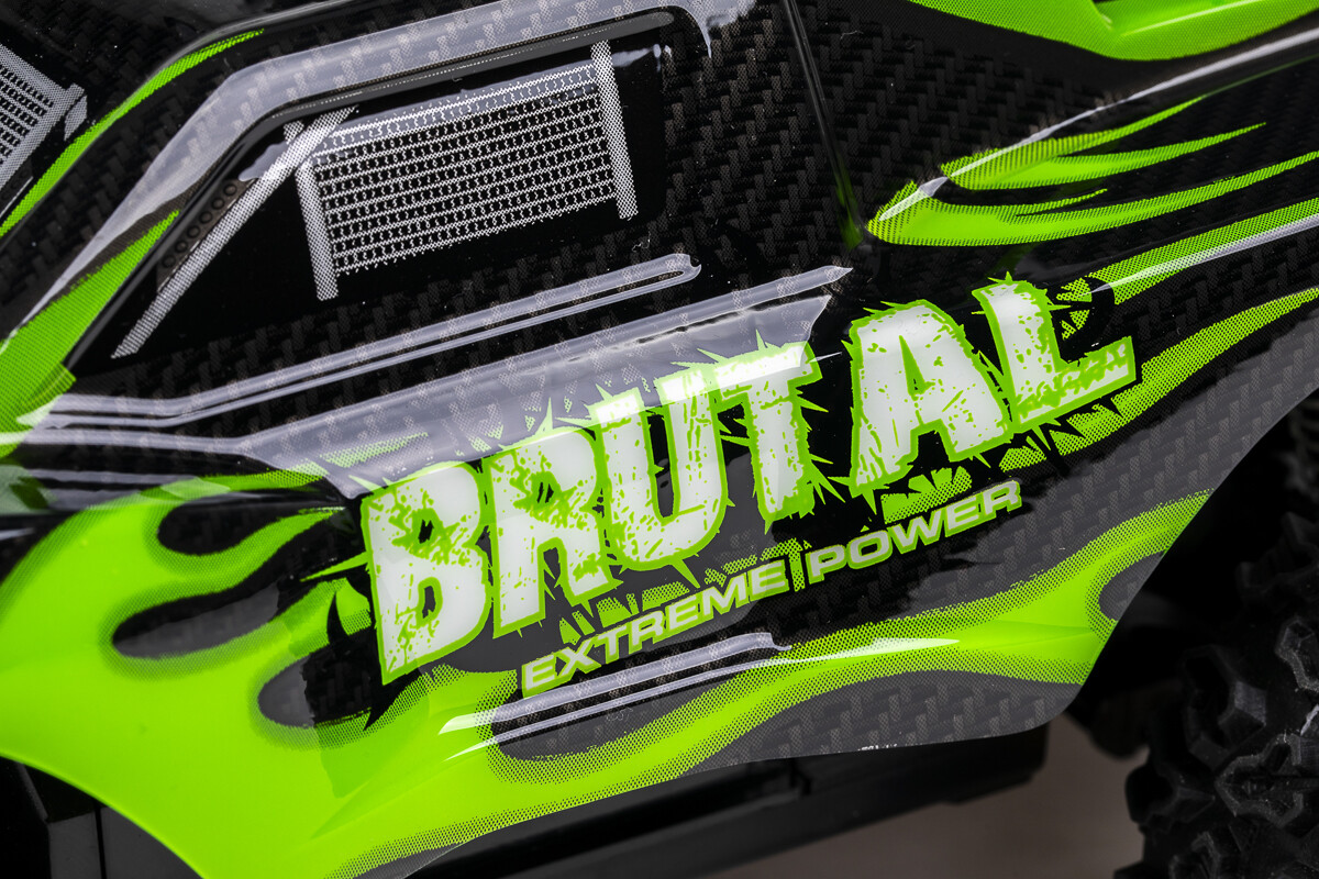 Fjernstyret Offroad Bil - Sneak Brutal - 1 12 - 2 4 Ghz - Grøn