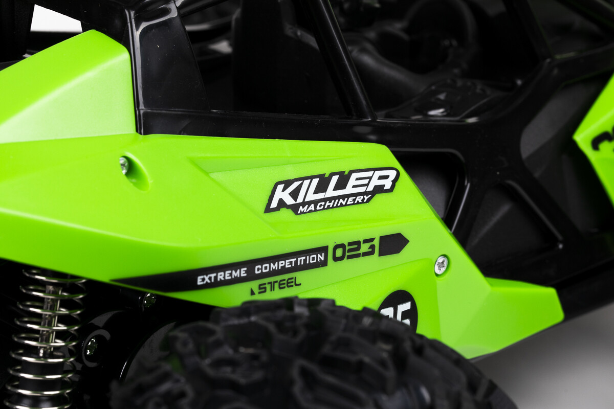 Fjernstyret Offroad Bil - Sneak Killer - 1 12 - 2 4 Ghz - Grøn