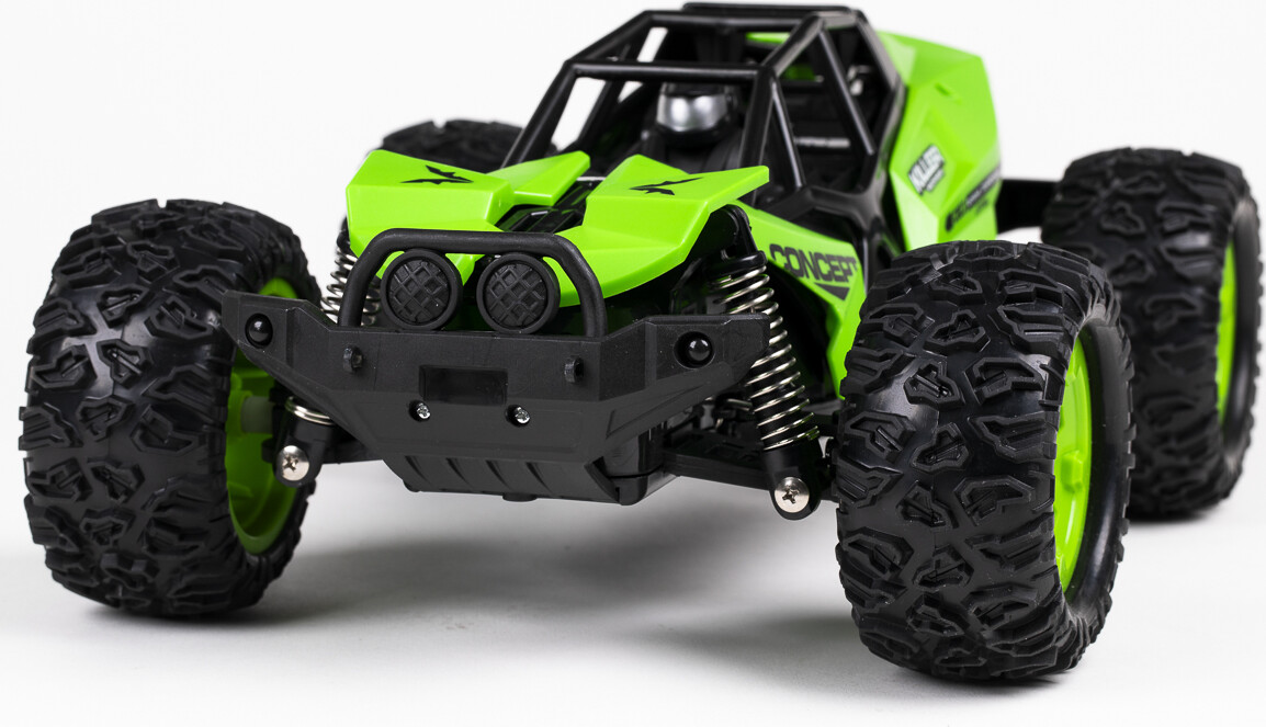 Fjernstyret Offroad Bil - Sneak Killer - 1 12 - 2 4 Ghz - Grøn