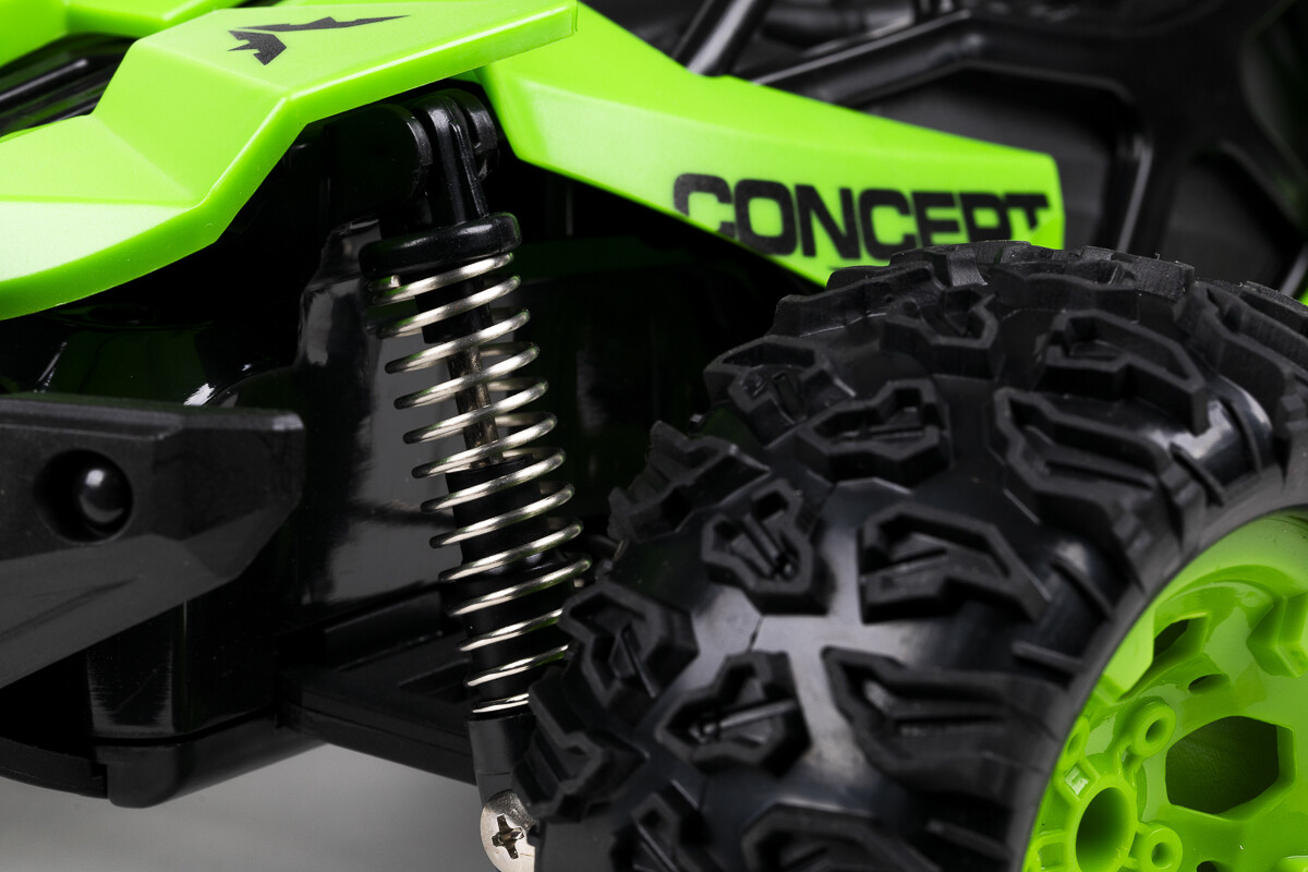 Fjernstyret Offroad Bil - Sneak Killer - 1 12 - 2 4 Ghz - Grøn