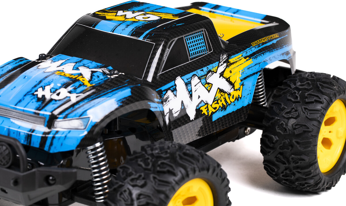 Fjernstyret Offroad Bil - Sneak Max - 1 12 - 2 4 Ghz - Blå