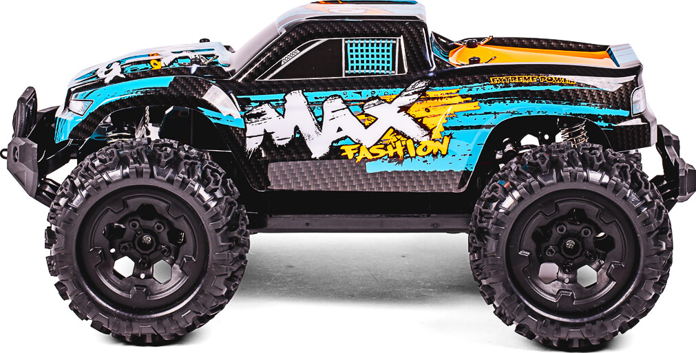 Tec-Toy - Sneak Max Rc Fjernstyret Offroad Bil - 1 12 - Blå