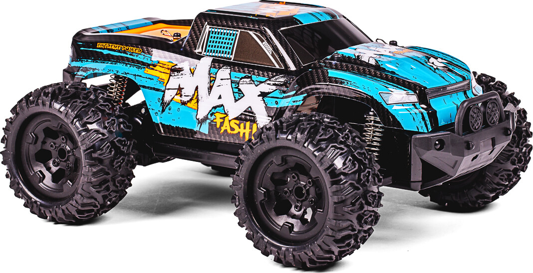 Tec-Toy - Sneak Max Rc Fjernstyret Offroad Bil - 1 12 - Blå