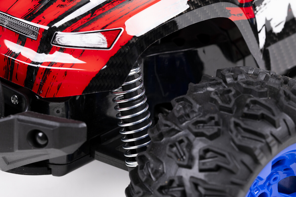 Fjernstyret Offroad Bil - Sneak Max - 1 12 - 2 4 Ghz - Rød