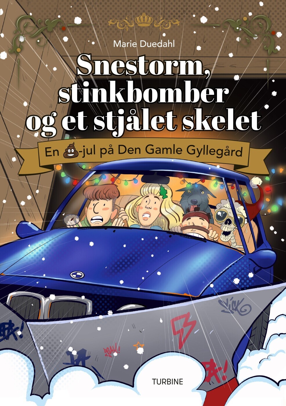 Snestorm Stinkbomber Og Et Stjålet Skelet - En Lortejul På Den Gamle