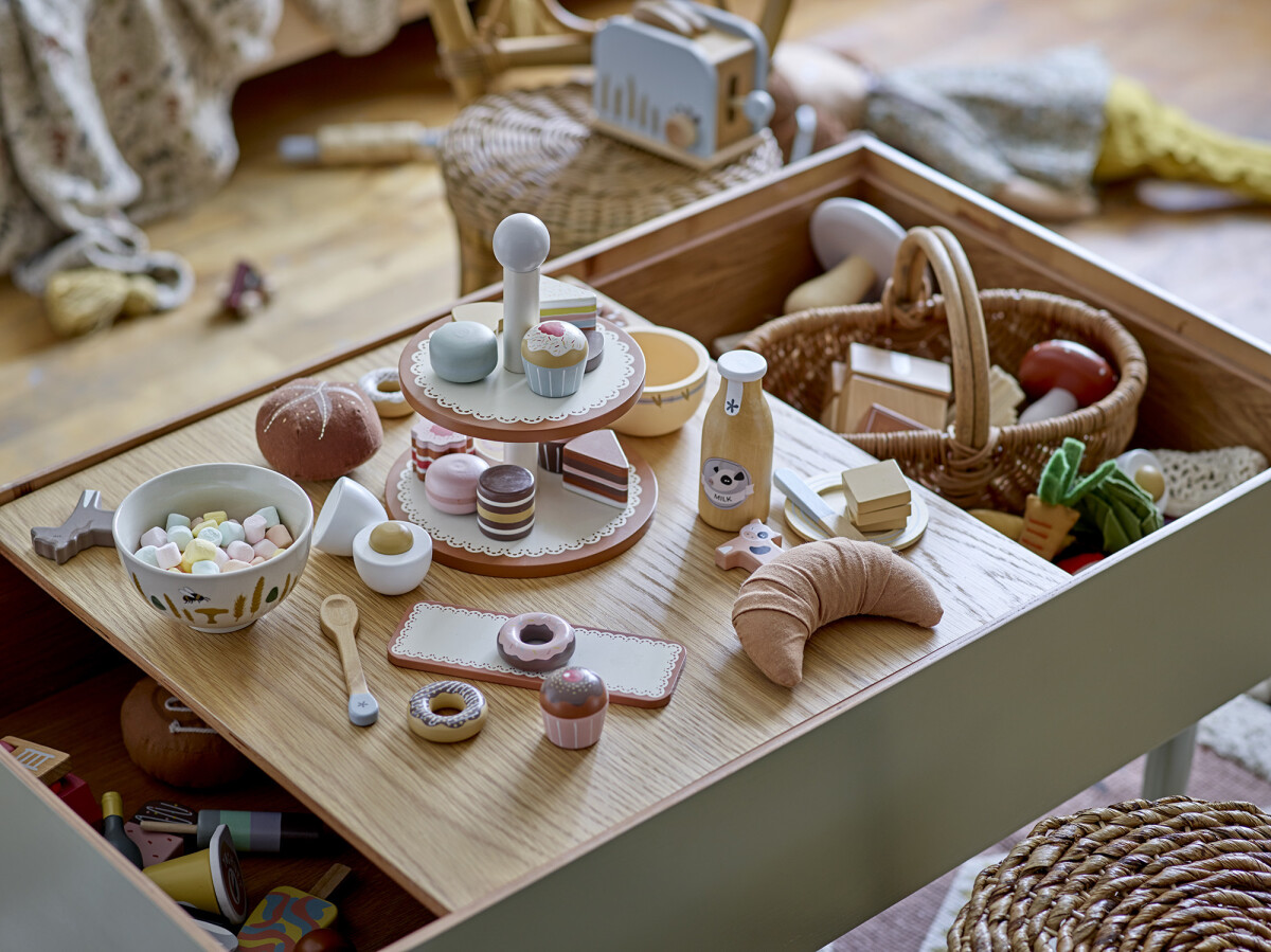 Bloomingville Mini - Snorre - Legemad - Brun - Bomuld - 6 Dele