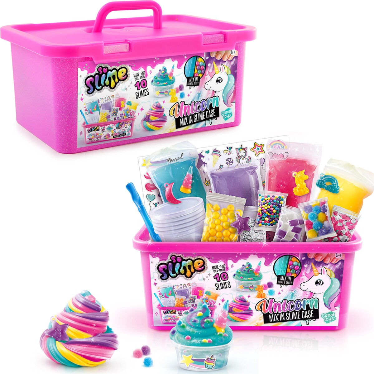 So Slime - Enhjørning Slim Beholder