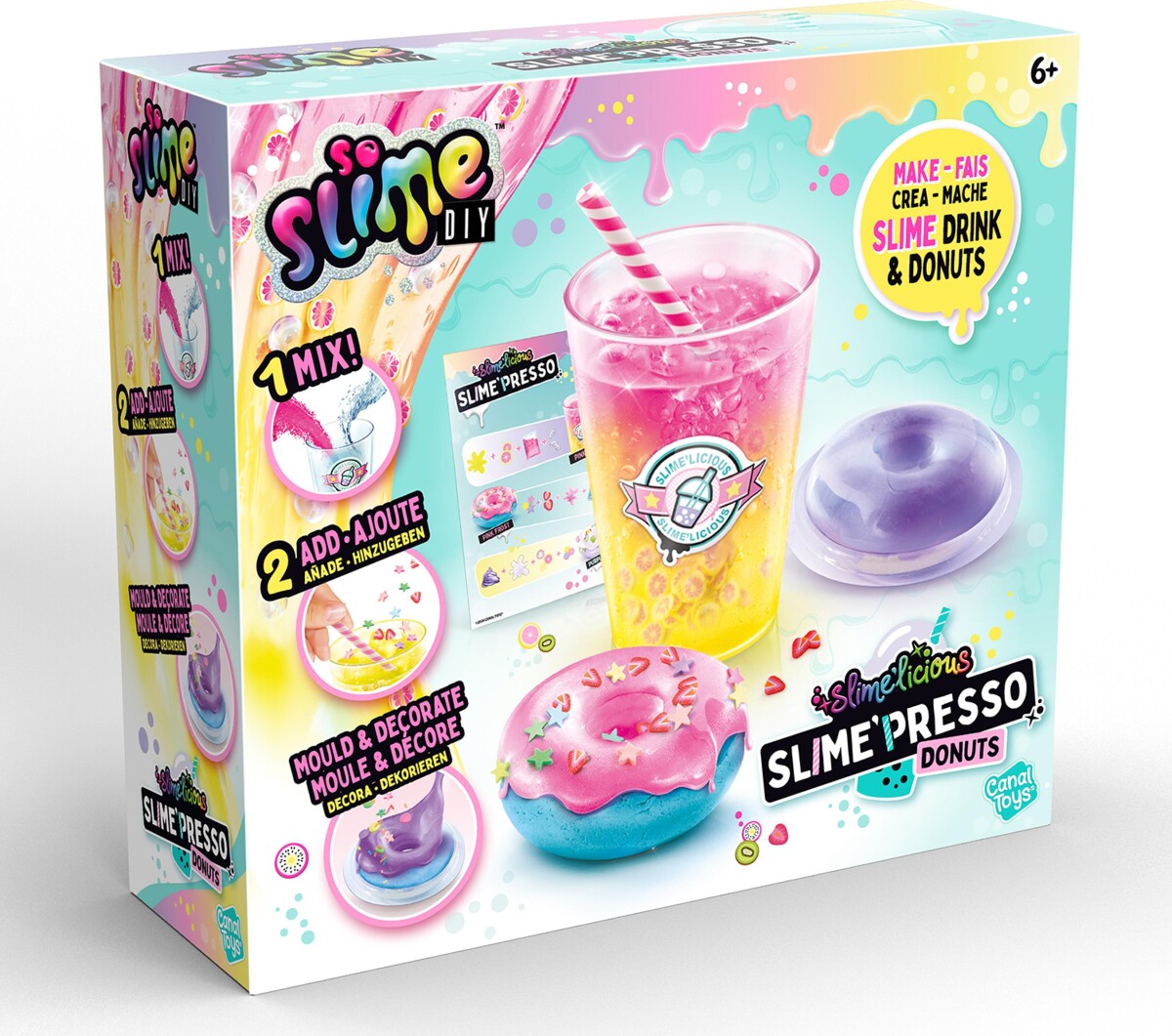 Canal Toys - So Slime - Diy Slimelicious Slime Presso Donuts