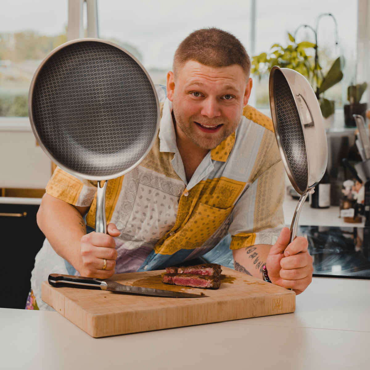 Sobczyk - Hybrid Stegepande - Keramisk Belægning - Ø 28 Cm