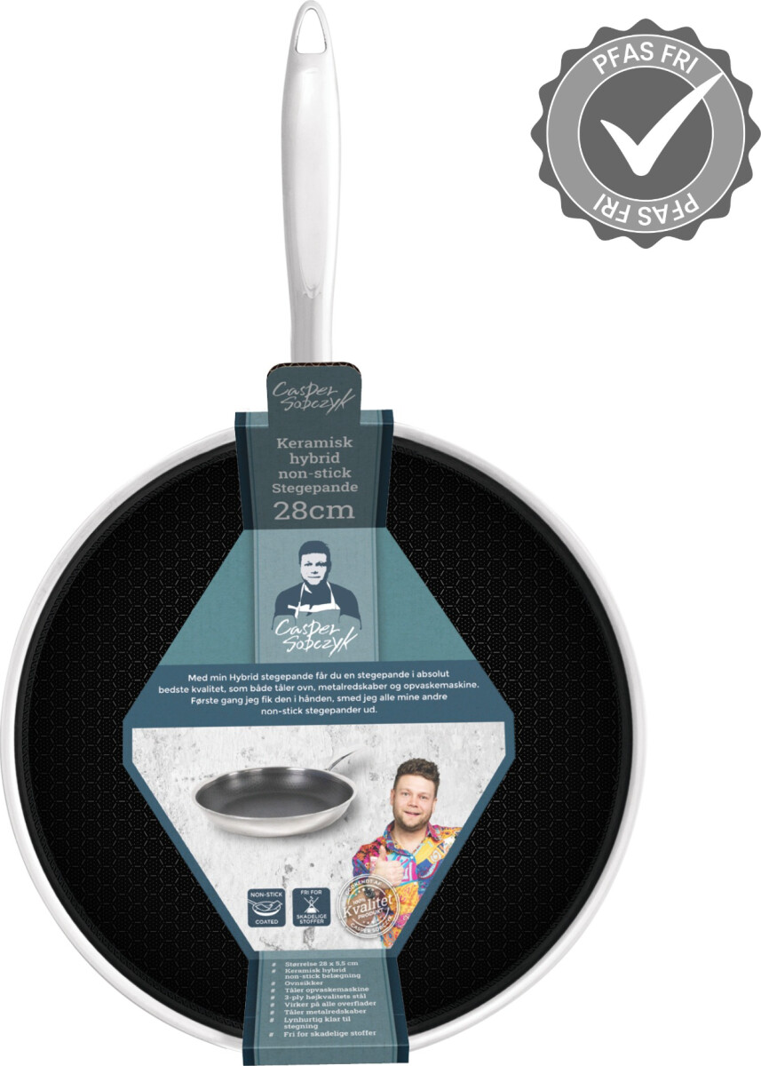 Sobczyk - Hybrid Stegepande - Keramisk Belægning - Ø 28 Cm