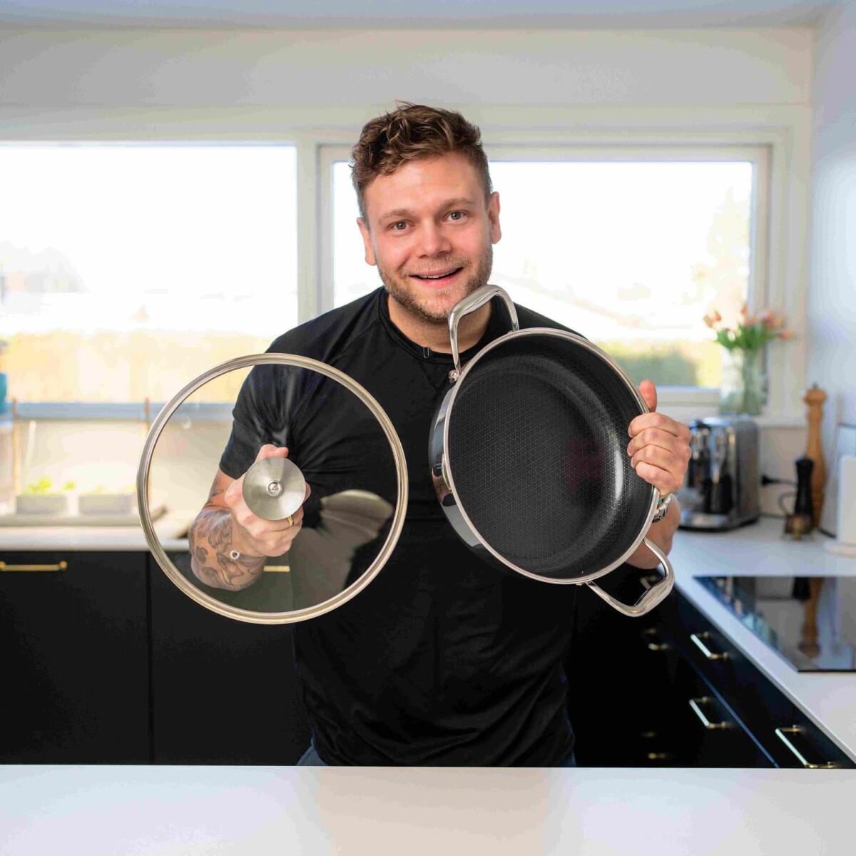 Sobczyk - Hybrid Sautergryde Med Låg - Ø 28 Cm