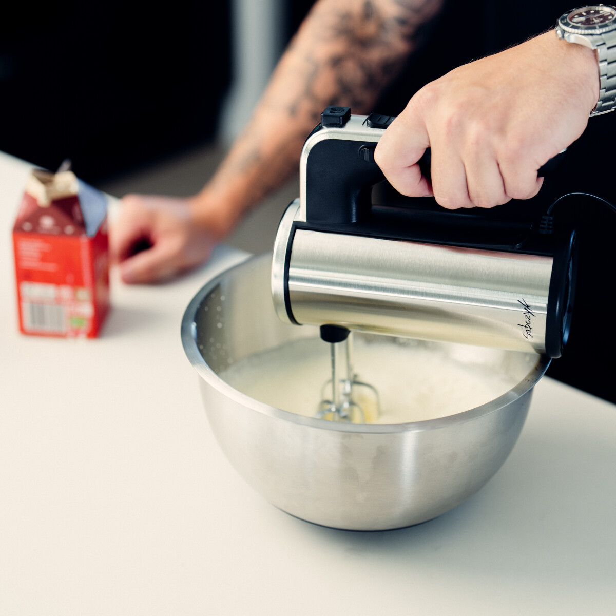 Sobczyk - Røreskåle Sæt Med Silikonebund - 1 2 3 L