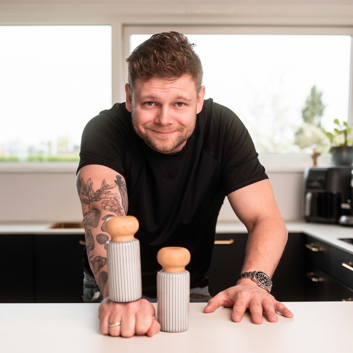 Sobczyk - Salt- Og Peber Sæt - Grå - Keramisk Kværnværk