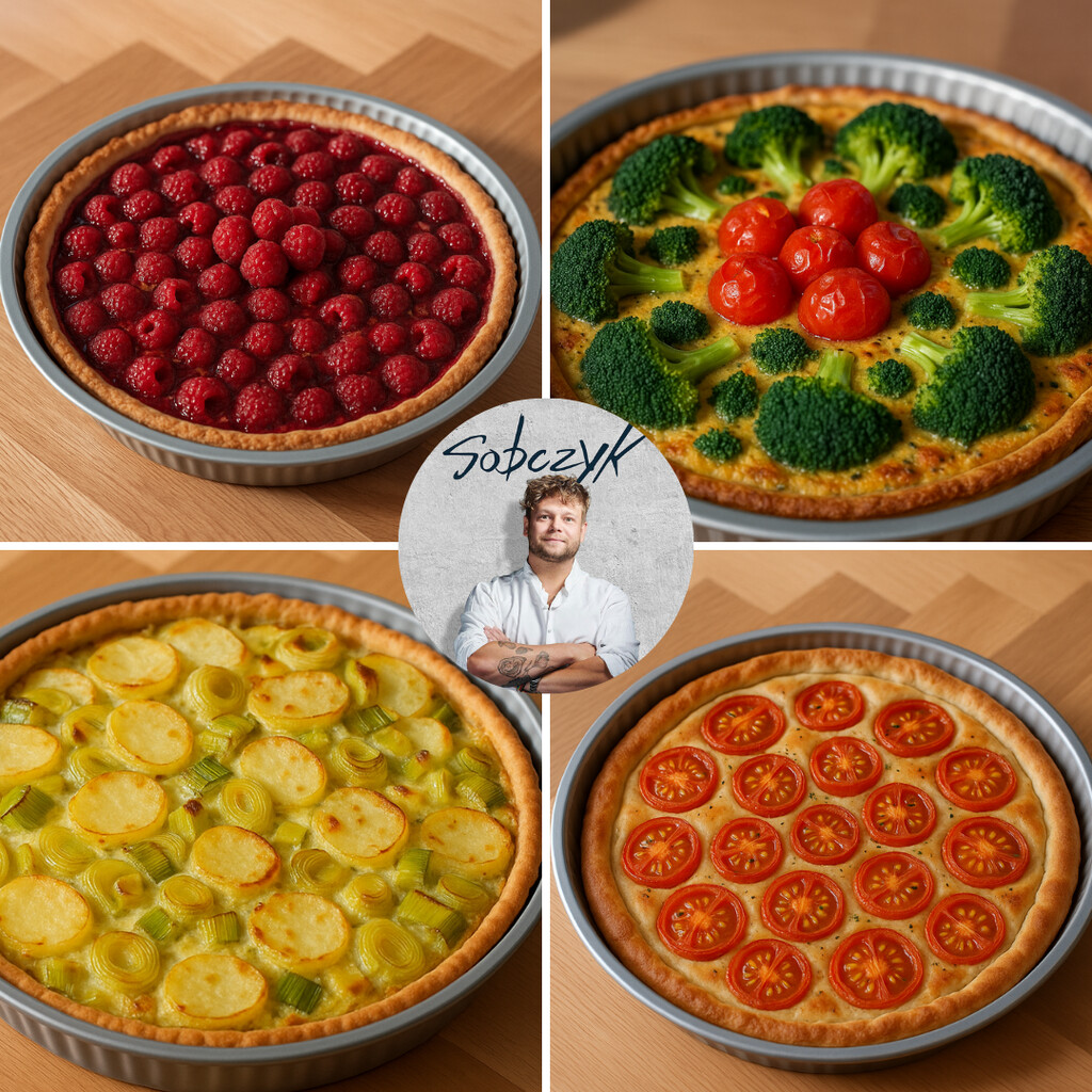 Sobczyk - Tærteform Med Løs Bund - Metal - Ø 30 Cm