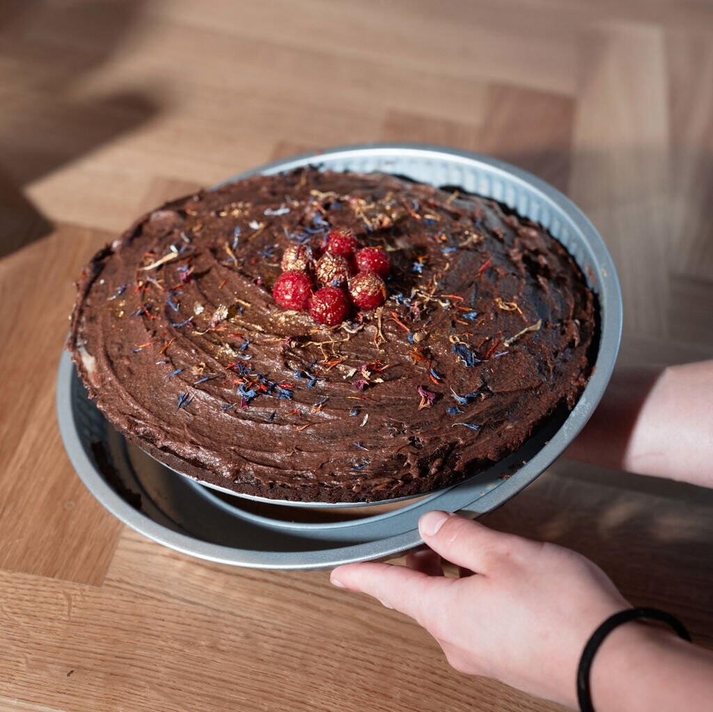 Sobczyk - Tærteform Med Løs Bund - Metal - Ø 30 Cm