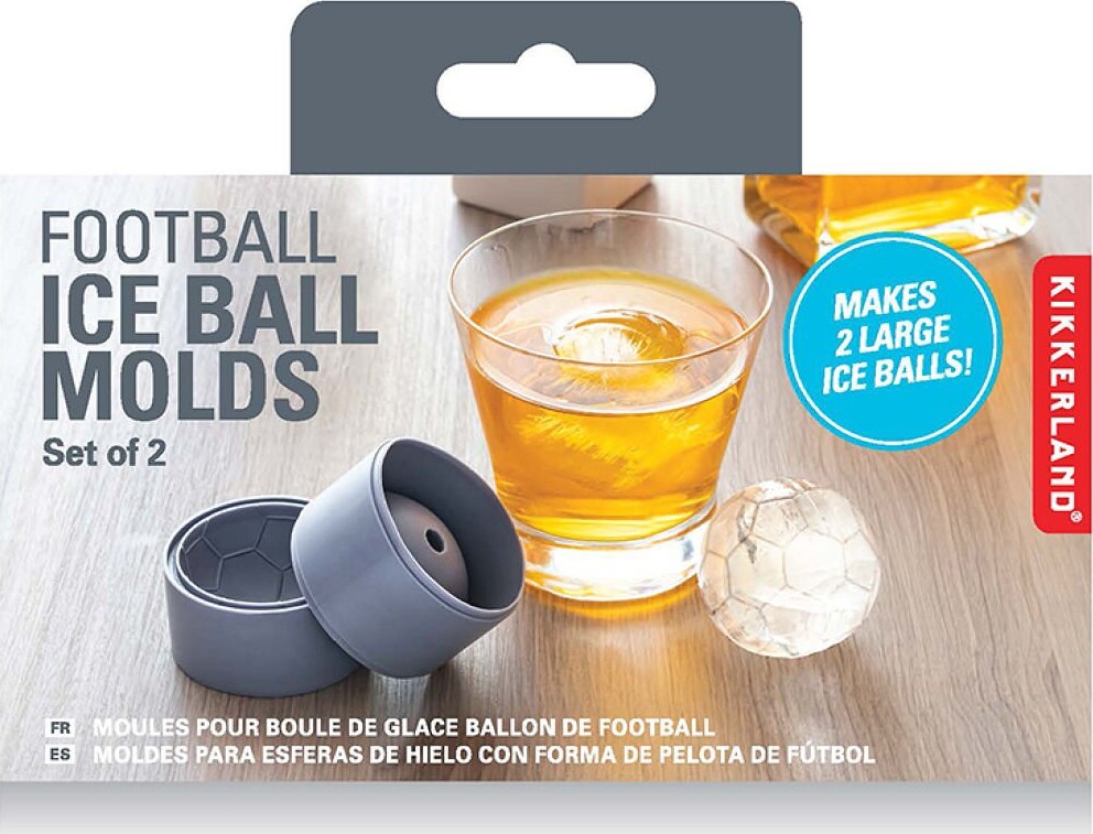 Kikkerland - Fodbold Isterningeforme - 2 Stk