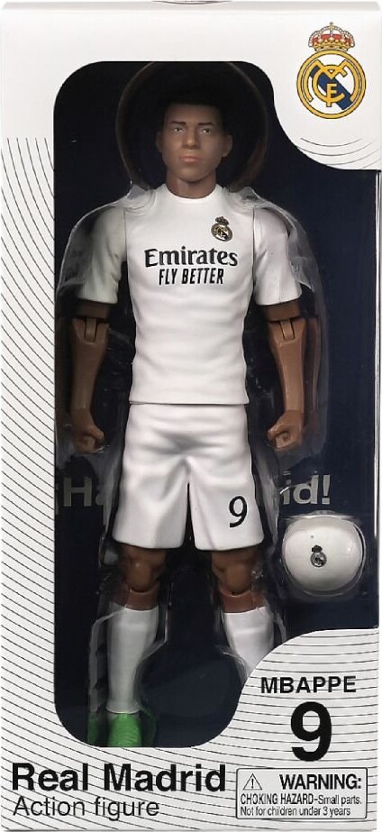 Socker - Real Madrid Kylian Mbappe 20Cm 83620