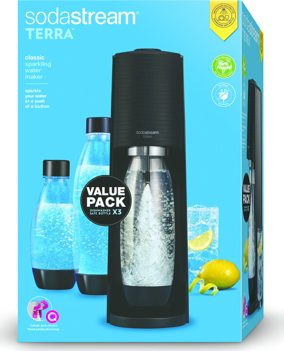 Sodastream - Terra Mp Carbon Cylinder Included