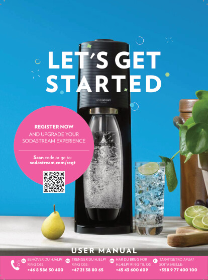 Sodastream - Terra Mp Carbon Cylinder Included