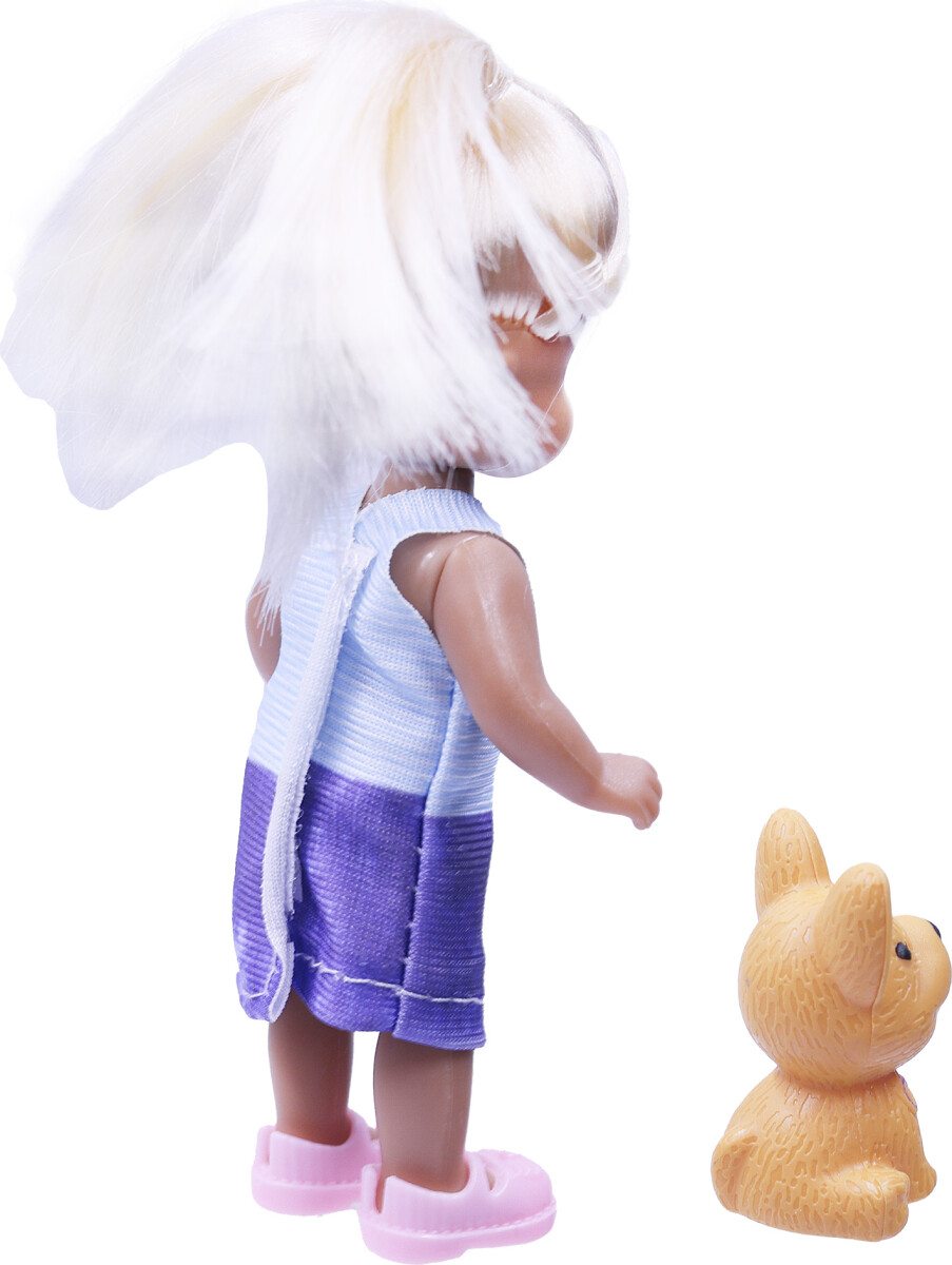 Sofia Friends - Dukke Med Bil Og Hundehvalp