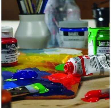 Liquitex - Akrylmaling - Soft Body - Ivory Black 946 Ml