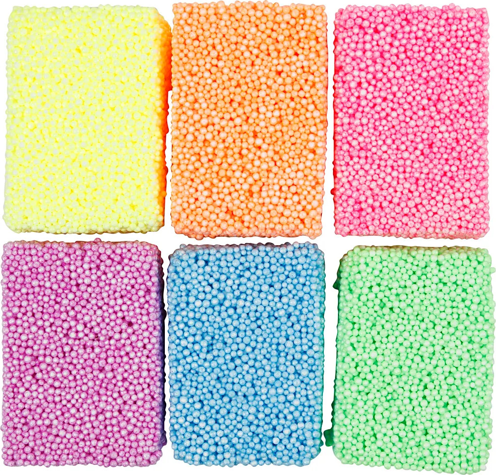 Soft Foam - Modellervoks Sæt - 6 Pakker