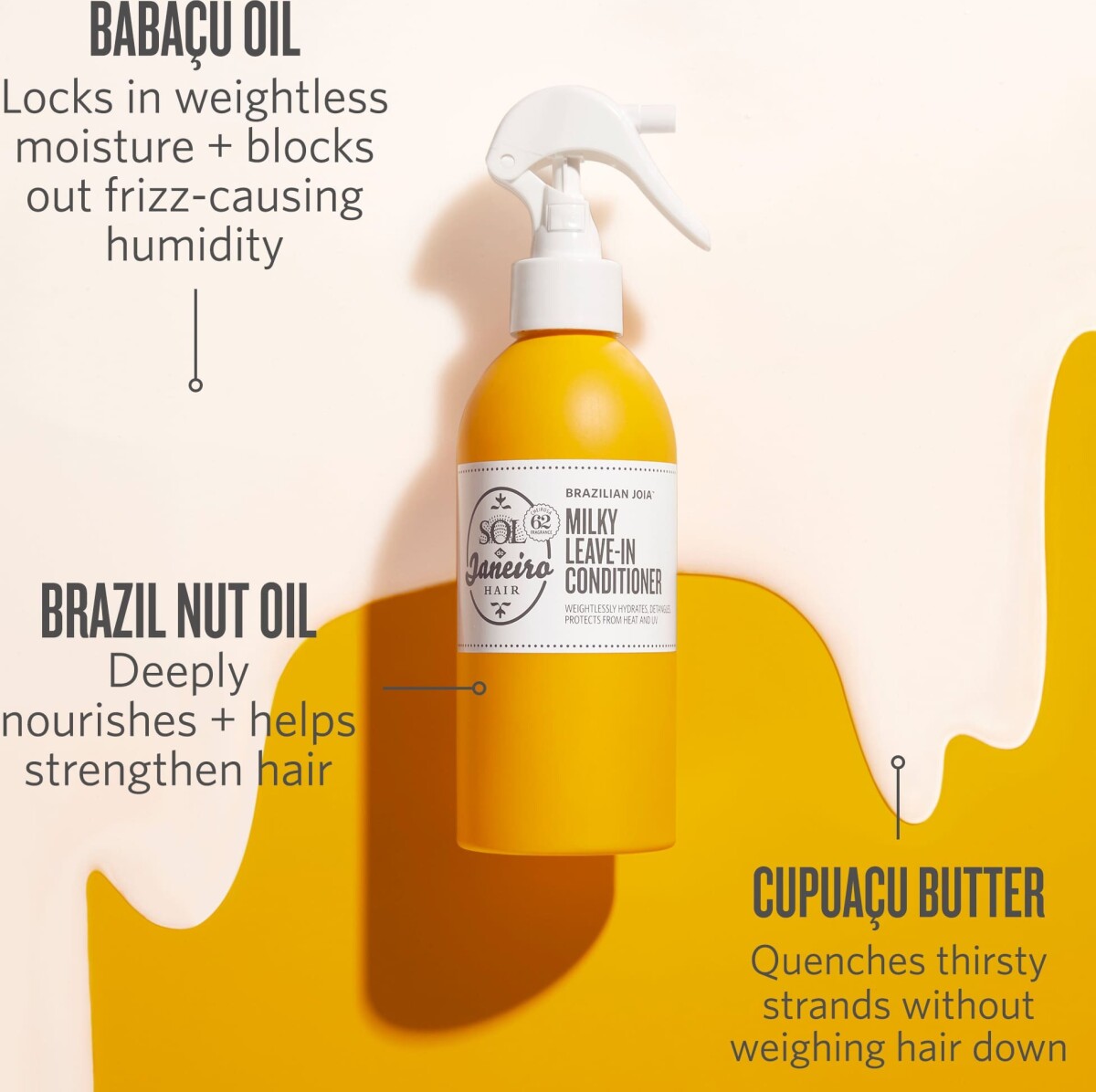 Sol De Janeiro - Brazilian Joia Milky Leave In Conditioner 219 Ml - Hårkur