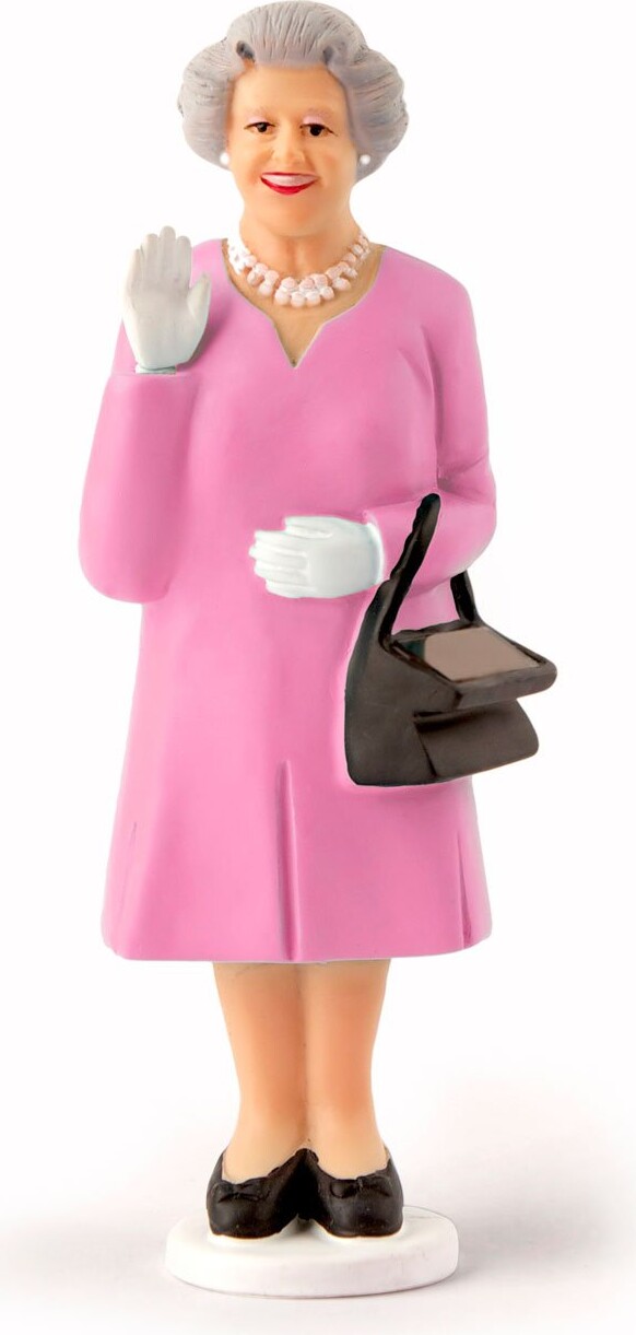 Queen Elizabeth Solcelle Figur - Kikkerland