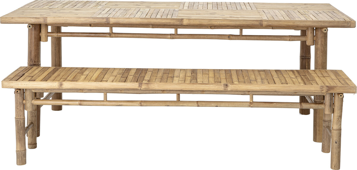 Bloomingville - Sole Spisebord - Natur - Bambus - 6 Personer