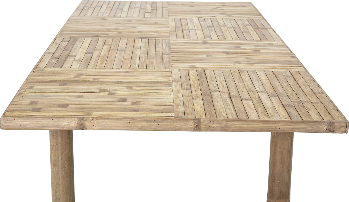 Bloomingville - Sole Spisebord - Natur - Bambus - 6 Personer