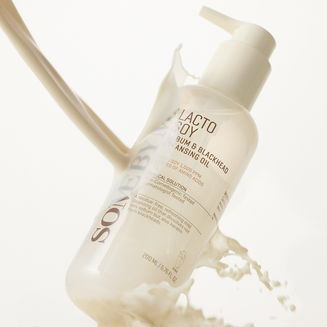 Some By Mi - Lactosoy Sebum Blackhead Cleansing Oil 200 Ml - Rens