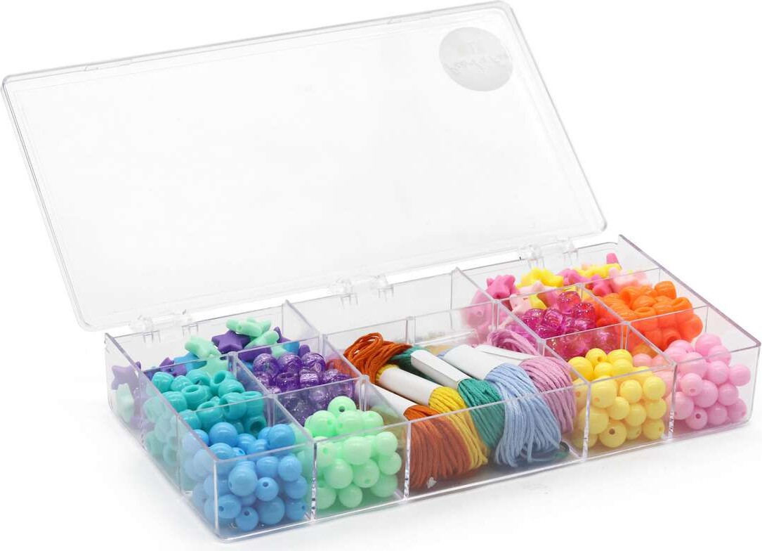 Sommer Perlemix Mvedhæng Snøre Ass Farver - Pearl N Fun