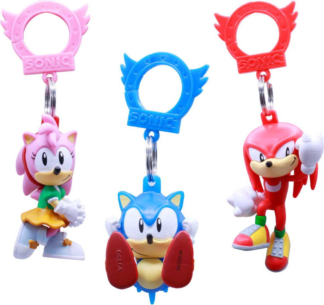 Sonic Clip On Hanger 8 Cm Assorterede