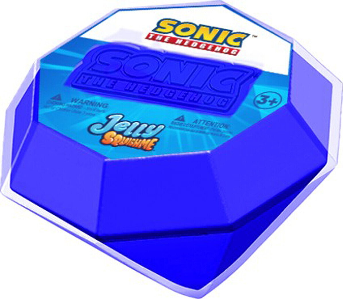 Sonic Jelly Squishmes 6 Cm - Assorteret