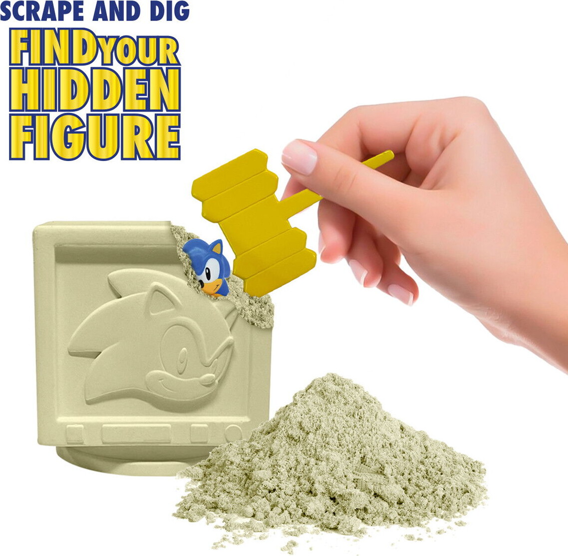 Sonic The Hedgehog - Mine Kit - Find The Gold Plated Super Sonic
