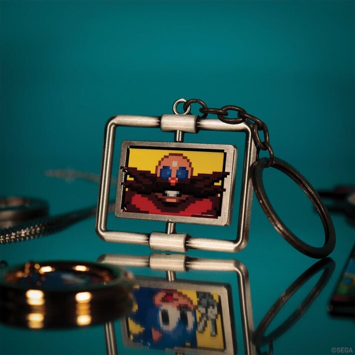 Sonic The Hedgehog - Spinning Keyring
