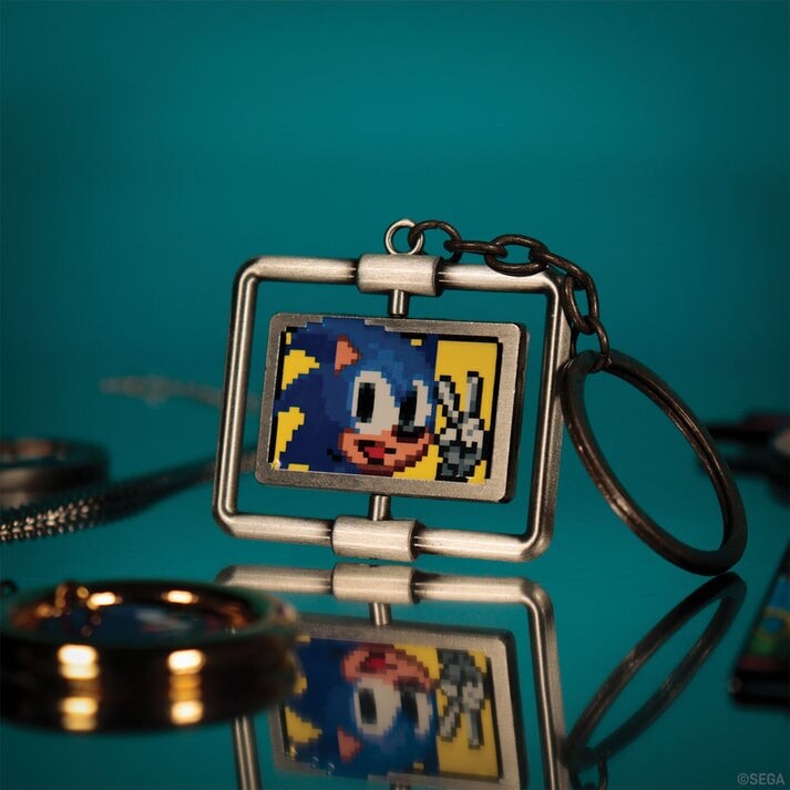 Sonic The Hedgehog - Spinning Keyring