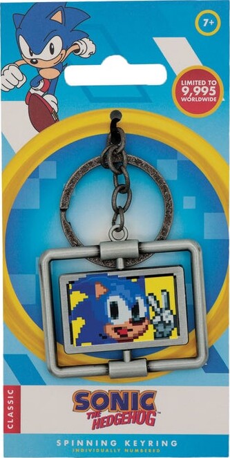 Sonic The Hedgehog - Spinning Keyring