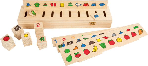 Sorteringsspil Med Geometriske Figurer - Small Foot