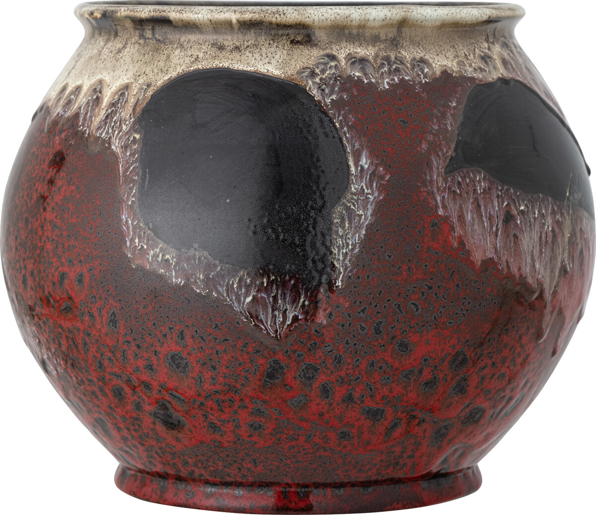 Bloomingville - Souha Krukke - Rød - Stentøj Keramik