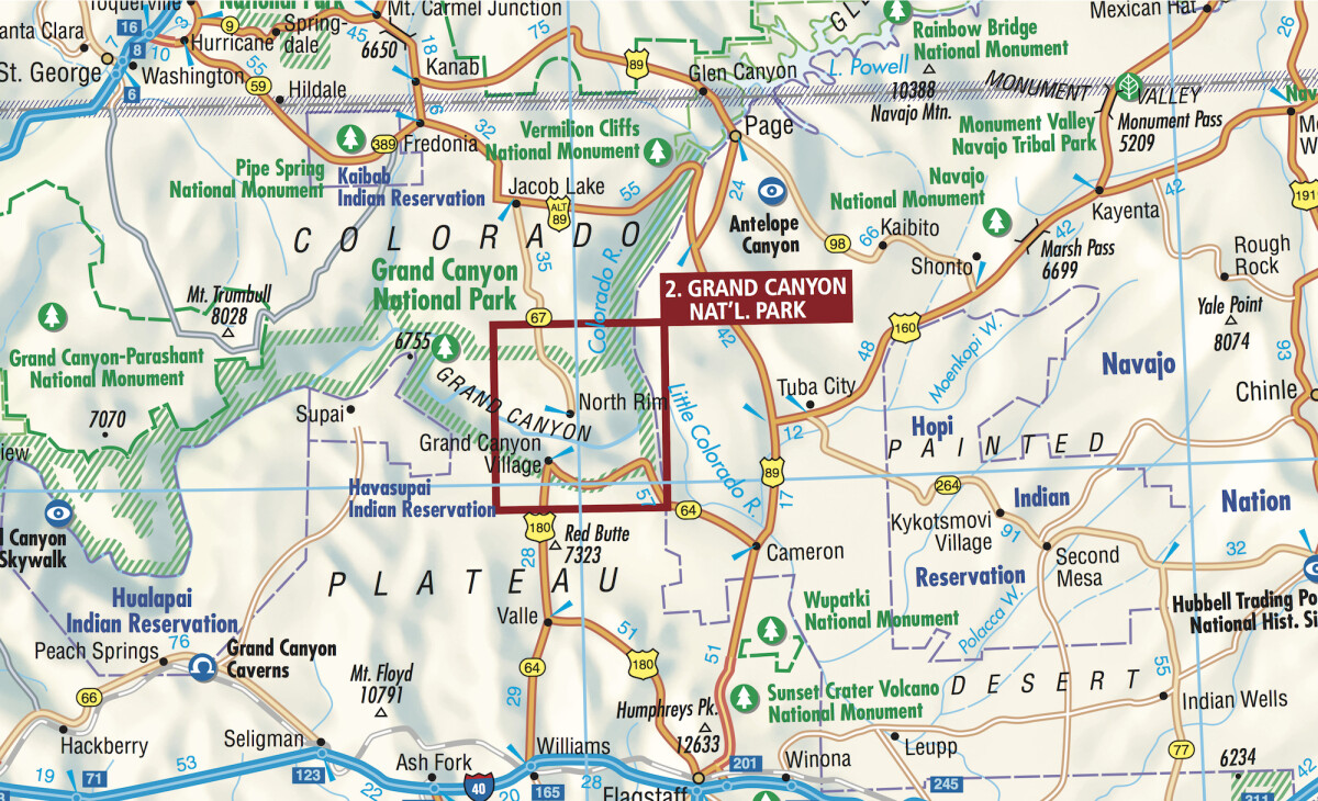 Southwest Usa - Borch Maps
