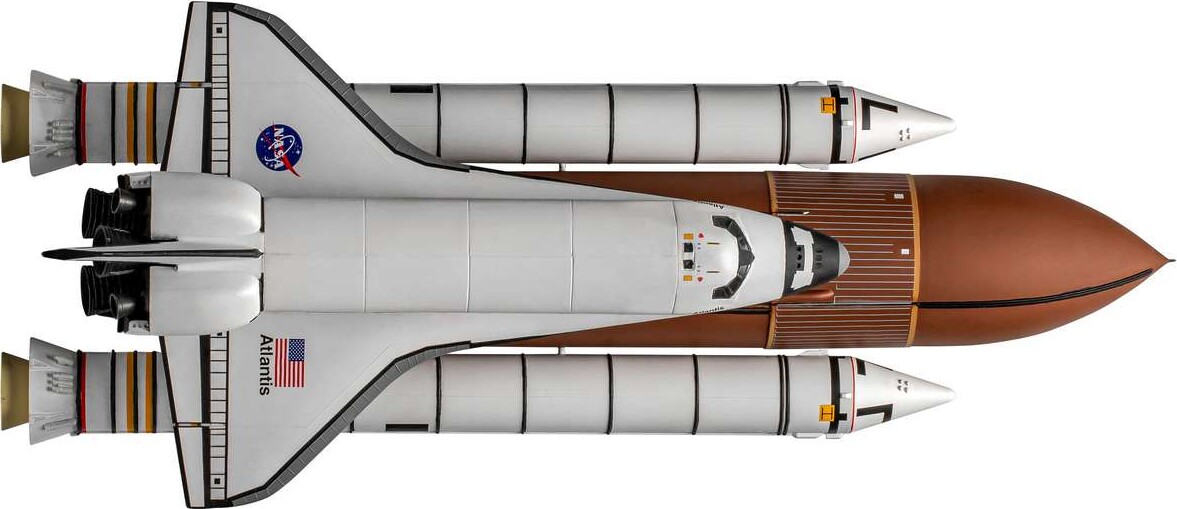 Airfix - Space Shuttle Model Rumfærge Byggesæt - 1 144 - A50200