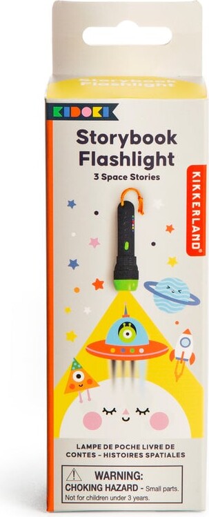 Lommelygte Med Dias Til Børn - 3 Historier Om Rummet Storybook Flashlight
