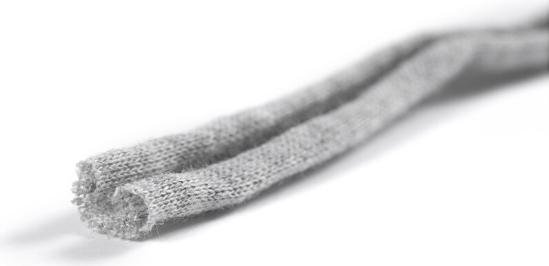 Spaghetti Garn - L 35 M - Grå - 100 G