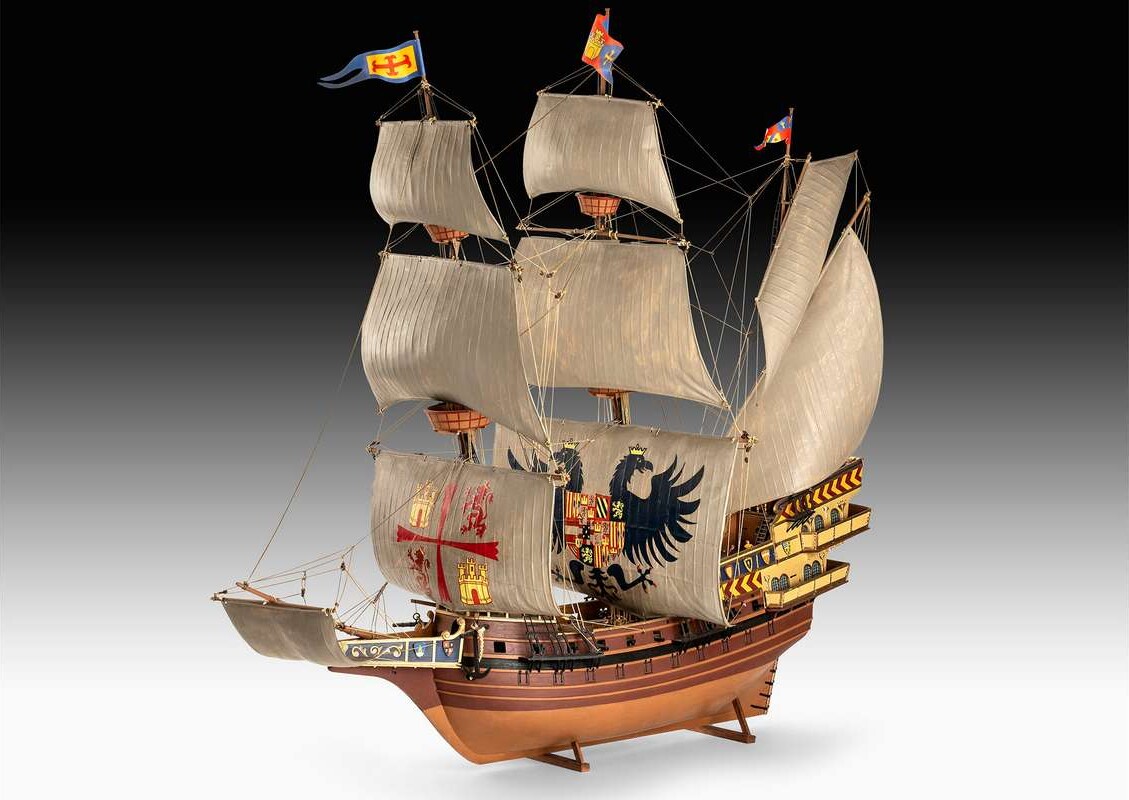 Revell - Spanish Galleon - Byggesæt - 1 96 - 05620