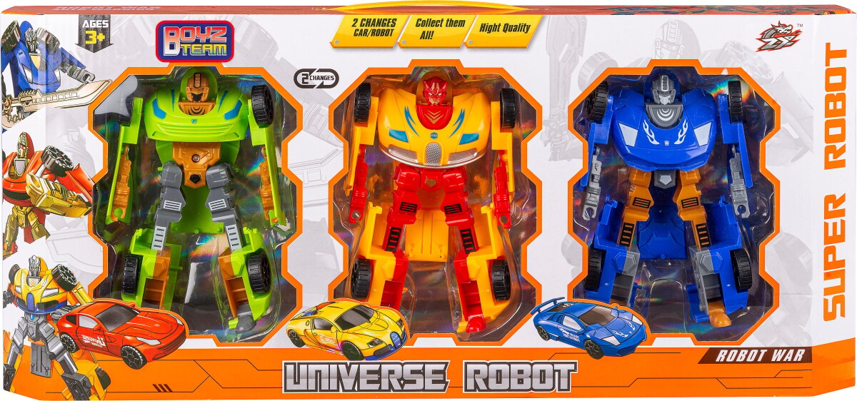 Speed Car - Transrobot Bilsæt Assorteret