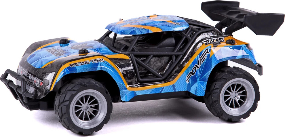 Fjernstyret Bil - Speed Racing Dirt Stars - 1 18 - Blå Og Orange