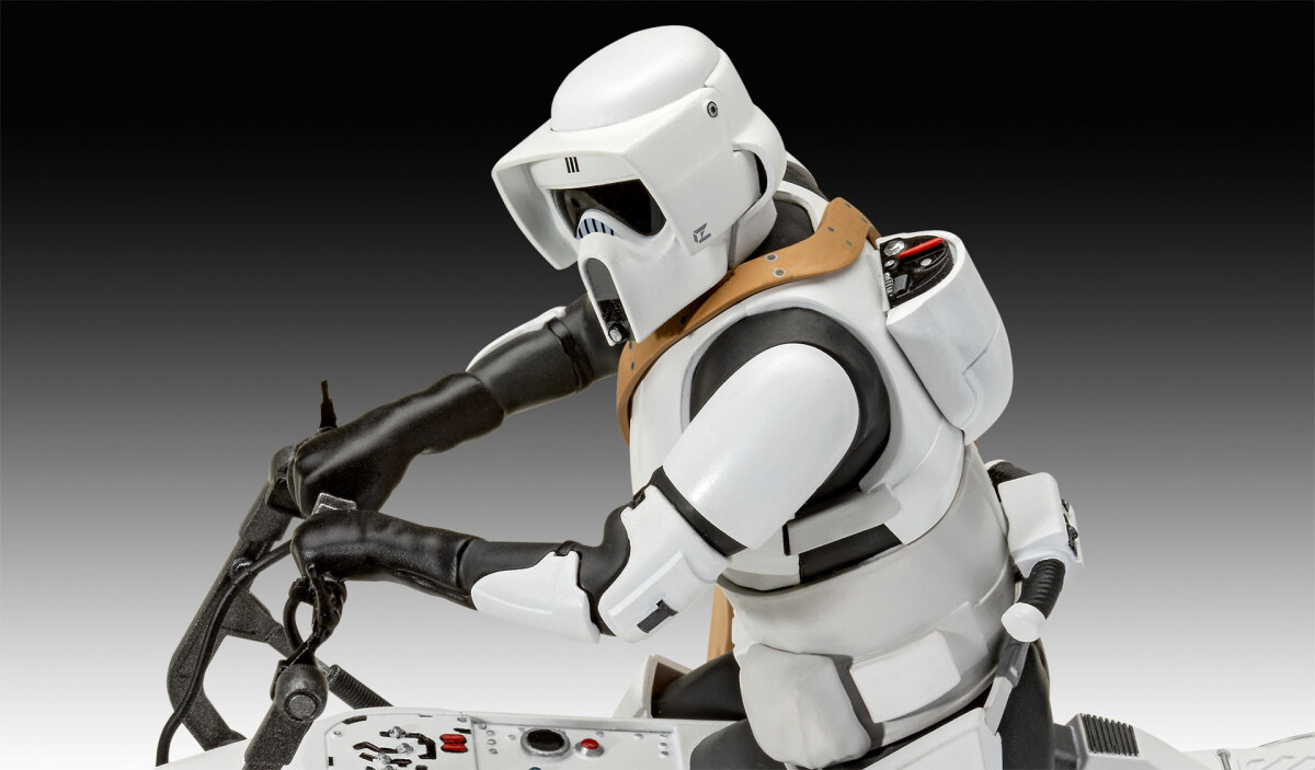 Revell - Star Wars - Speeder Bike - 1 12 - Level 3 - 06786
