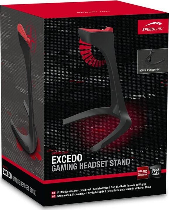 Speedlink - Excedo Gaming Headset Stander Med Skridsikker Base
