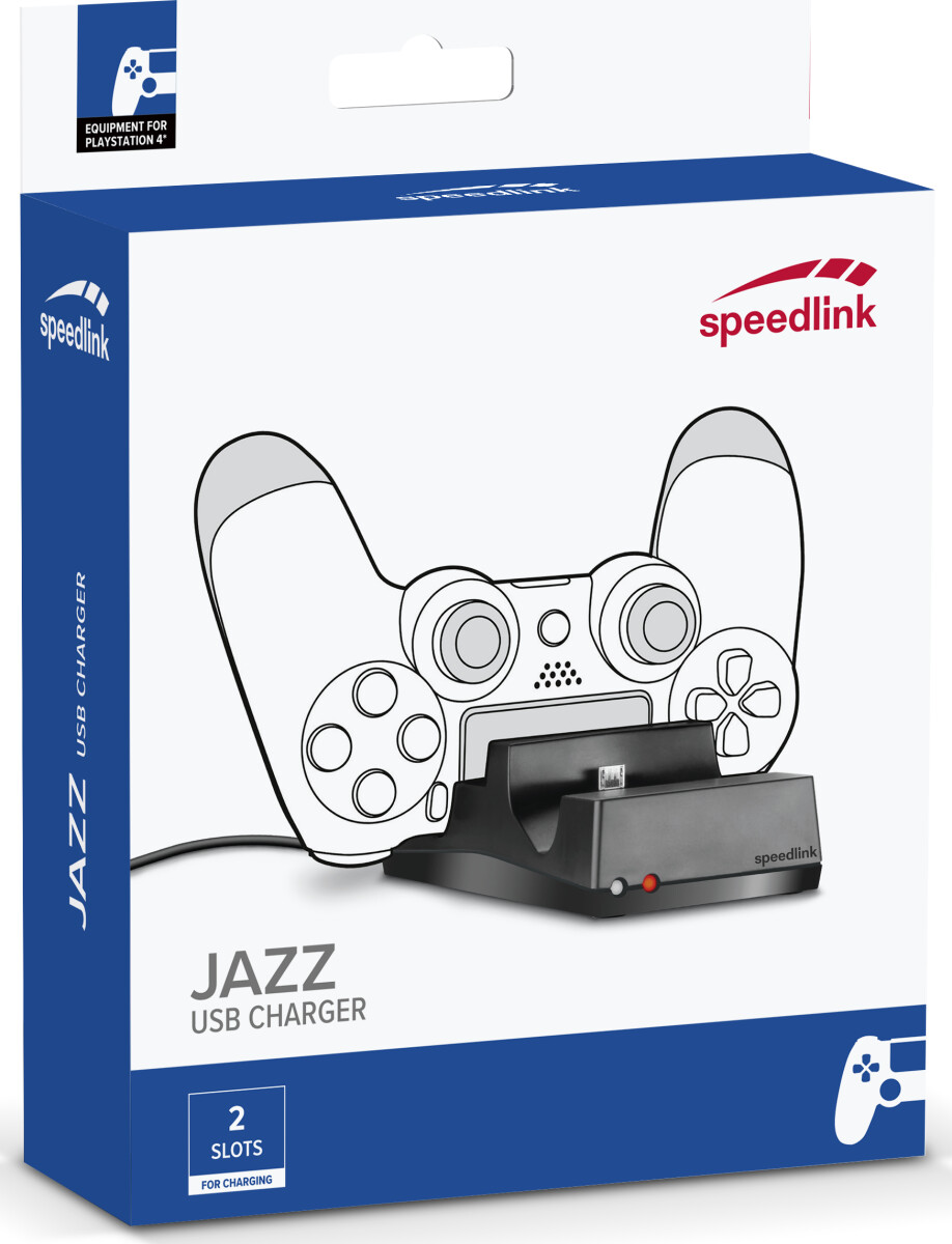 Speedlink - Jazz Usb-Oplader - Til Ps4 Sort